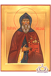 Икона святого благоверного князя Олега Брянского