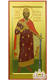 Икона святого благоверного князя Игоря Черниговского