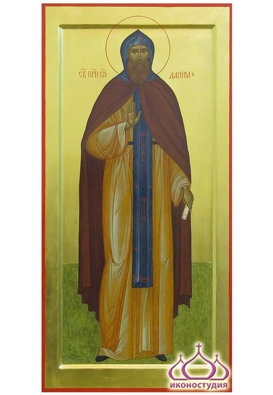Икона святого благоверного князя Даниила Московского