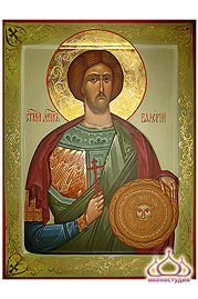Икона мученика Валерия Севастийского
