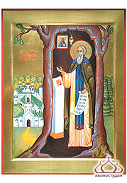 Икона преподобного Тихона Калужского